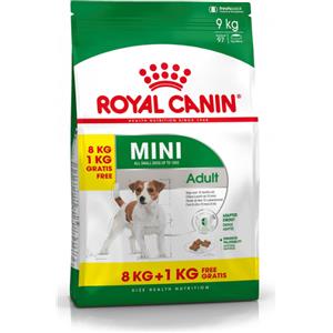 Royal Canin Mini Adult - Croccantini per cani di piccola taglia, 9 kg, alimento completo e bilanciato