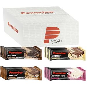 Powerbar - Protein Plus - Low Sugar Multiflavour Box - 16x35g - Barretta proteica con fibre