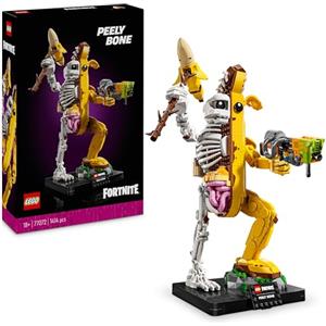 LEGO Fortnite Bananita Sbucciata - Kit di Modellismo per Adulti da Esposizione con Lancia-Vernice, Piccone e Supporto - Set di Costruzioni Fai Da Te da Collezione - Regalo per Gamer e Fan - 77072