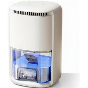 Tsebugap Portatile Deumidificatore Casa Muffa, 1000ml Dehumidifier Piccolo Deumidificatore Armadio Bagno Silenzioso Professionale Portatile Elettrico Interno Deumidificatori