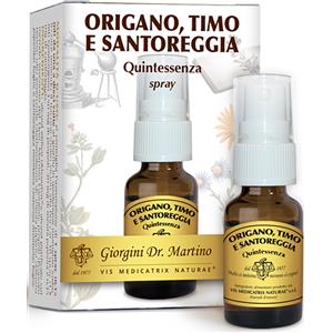 DR.GIORGINI SER-VIS Srl Origano timo santoreggia quintessenza spray 15 ml - GIORGINI - 924299872