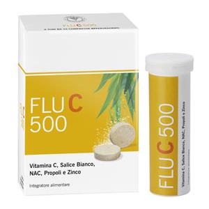 UNIFARCO SpA LFP FLU C 500 20 COMPRESSE EFFERVESCENTI
