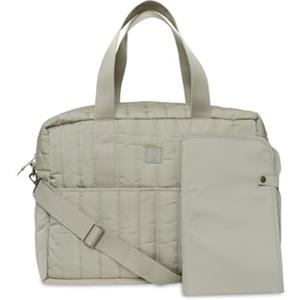 Jollein Borsa fasciatoio Puffed Muschio, verde oliva, impermeabile, borsa per passeggino, multifunzionale, verde oliva, verde oliva, Contemporaneo