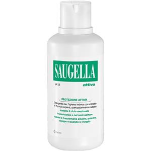 Saugella Attiva Detergente Intimo Donna pH 3.5 Antibatterico e Antimicotico 500 ml