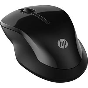 HP 250 Mouse Empire Wireless, Connessione USB-A e Bluetooth 5.0, Tecnologia LED Blu, Risoluzione fino a 1600 DPI, Profilo Sagomato ed Ergonomico, Compatibile con Windows 10, 11 e Chrome OS, Nero