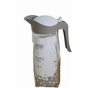 Gicos BROCCA CARAFFA IN VETRO TAPPO COLORI ASSORTITI MIRADAN 1,5 LT GICOS