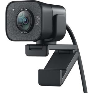Logitech for Creators Logitech StreamCam per Live Streaming su Youtube e Twitch, Full HD 1080p a 60 fps, Connessione USB-C, Facial Tracking, Autofocus, Video Verticali - Grigio scuro