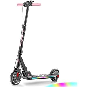 FanttikRide T9 Apex Monopattino Elettrico per Bambini da 1,3 a 1,7 m, Motore 200 W, Luci LED, Altoparlante Bluetooth, Velocità di 11/16/19 km/h, Altezza Regolabile, Mancanza di approvazione ABE