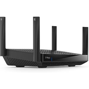 Linksys Hydra Pro 6E - Router Wifi Mesh Tri-Band, 6 GHz, 6.6 Gbps, Copertura 250 m², Supporta fino a 55 Dispositivi