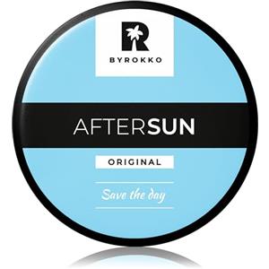 BYROKKO Crema doposole, lozione abbronzante naturale con mentolo, burro di mango e vitamina E, raffredda, idrata e nutre la pelle esposta al sole, vegana, senza parabeni, conservante per abbronzatura