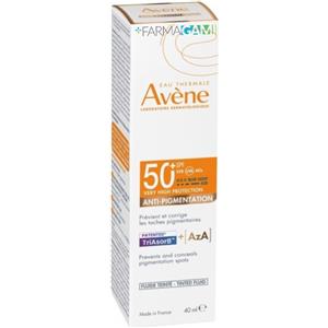 Avene Fluido Solare Colorato Antimacchie SPF 50 40 ml - Protezione Alta e Uniformità della Pelle