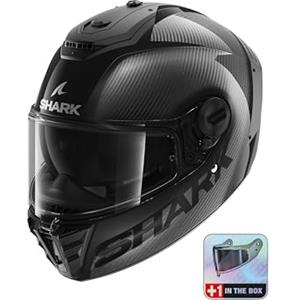 SHARK, Casco Moto Integrale SPARTAN RS CARBON SKIN DAD, M (+ Visiera fumè aggiuntiva)
