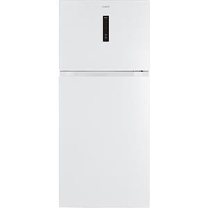 Candy, Frigorifero Doppia Porta, CDG5T717EW, Libera installazione, 410Litri, 41 dB, Display elettronico esterno, Bianco, AxLxP 168x70,3x70,3 cm [Classe di efficienza energetica E]