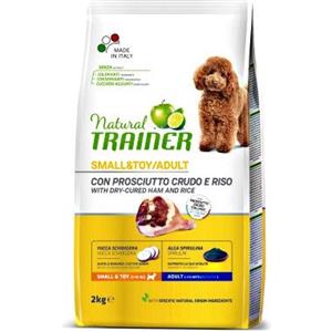 Trainer Natural Cibo per Cani Small e Toy con Prosciutto Crudo e Riso - 2 kg