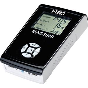 I-Tech Mag 1000 - Apparecchio per Magnetoterapia ad Alta Frequenza con 20 Programmi e Applicatore a Fascia