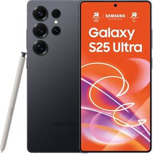 Samsung Galaxy S25 Ultra Smartphone AI, 3 anni di Garanzia del produttore, Display 6.9'' QHD+ Dynamic AMOLED 2X, Fotocamera 200MP, RAM 12GB, 512GB, 5.000 mAh, Titanium Jetblack [Versione italiana]