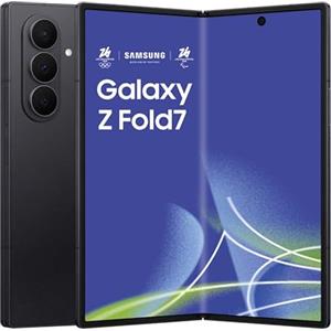 Samsung Galaxy Z Fold7 Smartphone AI pieghevole, 3 anni di Garanzia del produttore, RAM 12GB, 256GB, Display 6,5"/8", Camera 200MP, Batteria a lunga durata, Jetblack [Versione italiana]