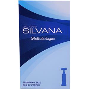 LABORATORIO SILVANA Silvana Bagno Detergente 10 Fiale Monodose da 5 ml - Detergente Aromatico per Bambini con Oli Essenziali Naturali