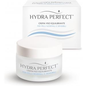 ABC FARMACEUTICI SPA Hydra Perfect Crema Viso Equilibrante 50ml - Emulsione idratante e lenitiva per pelli normali e sensibili