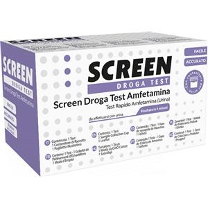 SCREEN DROGA TEST AMFETAMINA - Test Monofase per Amfetamina e Altre Sostanze con Risultato Rapido