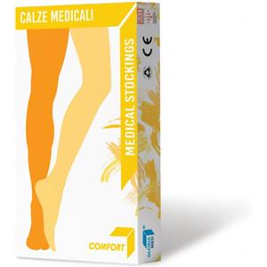 Gloria Med Gloriamed Comfort 142 Gambaletto Lungo Beige Misura Small - 1 Paio