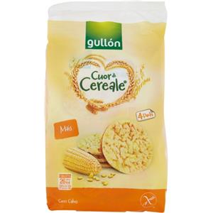 Gullón Gallette di Mais Senza Glutine 108,8g - Snack Delizioso e Leggero