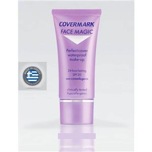 Covermark Face Magic Fondotinta 30 ml - Colore N.1 Avorio, Waterproof e Hypoallergenic