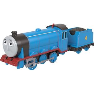 THOMAS & FRIENDS Il Trenino Thomas - Gordon, locomotiva e vagone merci in metallo motorizzati con alimentazione a pile, personaggio della serie Classica, giocattolo per bambini, 3+ anni, JGF96