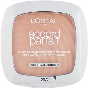 L'Oréal Paris Accord Parfait Cipria Compattta Vanille Rosé 2.R/2.C - Effetto Uniformante e Opacizzante