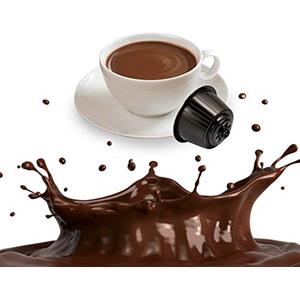 KICKKICK 16 Capsule Cioccolato Compatibili Nescafe Dolce Gusto - Cialde alla Cioccolata