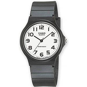 Casio Orologio Analogico Quarzo Uomo con Cinturino in Resina, MQ-24-7B2LEG