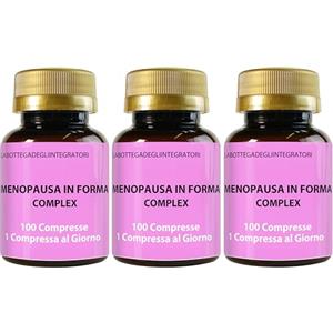 LABOTTEGADEGLIINTEGRATORI Kudzu e Trifoglio Rosso Ricchi in Isoflavoni, con Cimicifuga Agnocasto Moringa Salvia Dioscorea Verbena | Menopausa In Forma Complex 300 Compresse | Metabolismo, Peso, Rilassamento, Vampate