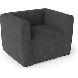 COSTWAY Divano Gonfiabile ad Aria, Poltrona Gonfiabile Portatile con Copertura Staccabile, Braccioli Larghi e Seduta Spaziosa, Poltrona ad Aria per Soggiorno, Camera da Letto e Ufficio (Grigio)