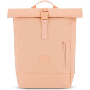 Johnny Urban Zaino Donna e Uomo Arancione - Robin Small - Zainetto Rolltop per Lavoro Viaggio Università -Scomparto per Laptop 12 Pollici - Sacca Casual per Ufficio e Lavoro - Idrorepellente