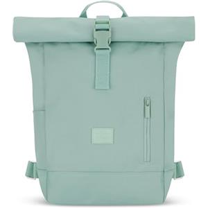 Johnny Urban Zaino Donna e Uomo Menta - Robin Small - Zainetto Rolltop per Lavoro Viaggio Università -Scomparto per Laptop 12 Pollici - Sacca Casual per Ufficio e Lavoro - Idrorepellente