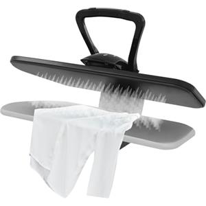 Wiyuer Pressa a vapore intelligente da 2200 W, touch screen, 90 - 200 °C, spegnimento automatico, con serbatoio dell'acqua da 1 l, per lana di seta di nylon (nero)