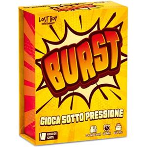 Asmodee - Burst, Gioco da Tavolo, Gioco di Carte, Party Game, 10+ Anni, 3-6 Giocatori, 30 min, Edizione in Italiano
