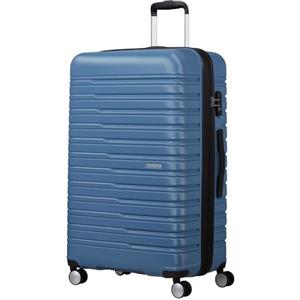 American Tourister Flashline - Spinner L, valigia, 78 cm, 100/109 L, blu (Coronet Blue)