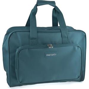 Hobby Gift Esclusiva Borsa per Macchina da Cucire, Borsa da Trasporto Imbottita in PVC, Portaoggetti Extra, 20 x 43 x 37 cm, verde acqua