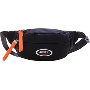 LEXICANMHS Marsupio per bambini,Borsello Tracolla per bambine,MBorsa a Tracolla,Tracolla alla moda per bambini, Marsupio per Cellulare per Bambini(Nero)