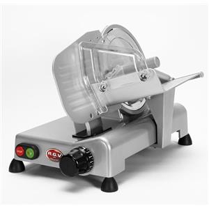 RGV Affettatrice Lusso 195GL - Lama Ø195mm, Affettatrice 110W, Affilatoio non Incluso, Spessore Regolabile 0-16 mm