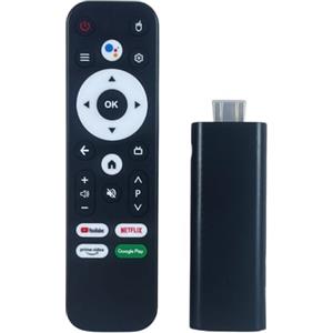 Generico TV Stick Android Box 4K WiFi, 2.4/5G Quad Core, Media Player APP Store, Intrattenimento Streaming su TV con Telecomando Controllo Vocale, Ultra Slim