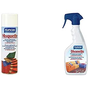 mousse detergente Nuncas Moquette