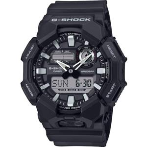 G-Shock Casio G-shock - Orologio Da Polso Da Uomo Al Quarzo Sportivo Bracciale E Cassa In Resina Di Colore Nero Quadrante Analogico-digitale Nero - GA-010-1AER
