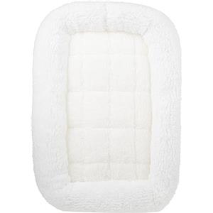 MidWest Homes for Pets Cuccia per animali domestici da inserire nella gabbia o nel trasportino da viaggio in plastica, 48,26 cm, per razze di cani e gatti di piccola taglia, modello 40818-F, bianco