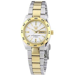Seiko 5 orologio Donna Analogico Manuale con cinturino in Acciaio INOX SYMG42K1