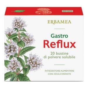 ERBAMEA Gastro Reflux - Integratore Alimentare per il Benessere dello Stomaco, 20 Bustine Solubili