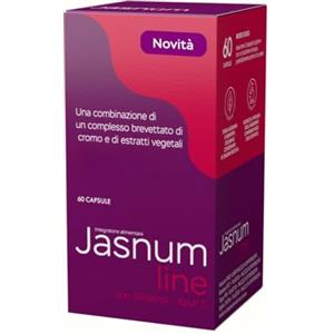 Jasnum Line | Integratore Alimentare per la Menopausa | Con Sinetrol, Cromo ed Estratti Vegetali Selezionati | 60 Capsule