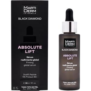 MartiDerm Black Diamond Absolute Lift - Siero Rassodante e Antietà 30 ml con Effetto Lifting Immediato