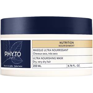 PHYTO Nutrition Maschera Ultra Nutriente 200ml - Trattamento per Capelli Secchi e Molto Secchi con Burro di Jojoba